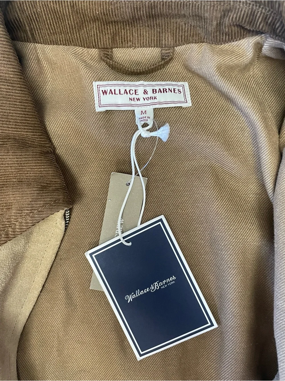 J.‎ CREW Limited-edition Wallace & Barnes work jacket in Italian suede M $798